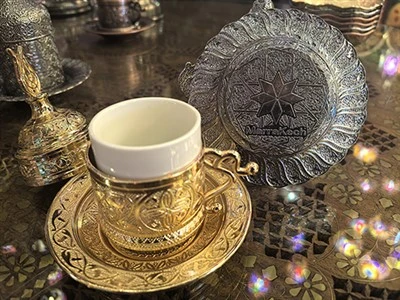 Marrakech Tork Grieg Għarbi Kafè Isservi Set